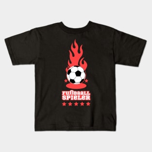 Fußball Spieler - Fußballer - Football Player Germany Kids T-Shirt